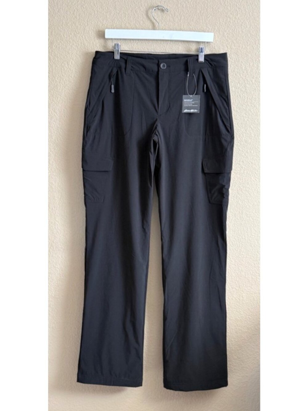 Eddie Bauer Women's Flexion Polar Fleece Lined Pants Black Winter